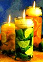 Fruit Candles